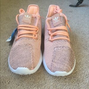 NWT RARE BLUSH ADIDAS TUBULARS!!